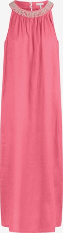 mint & mia Καλοκαιρινό φόρεμα σε ροζ: μπροστά