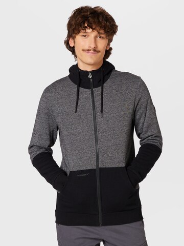 Ragwear Sweatjacke 'MITON' in Grau: Vorderseite