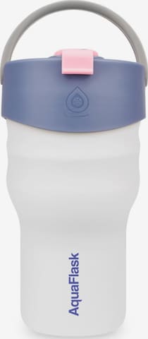 AquaFlask Láhev na vodu 'AquaFlask Termoláhev TUMBLER 591 ml' – bílá: přední strana