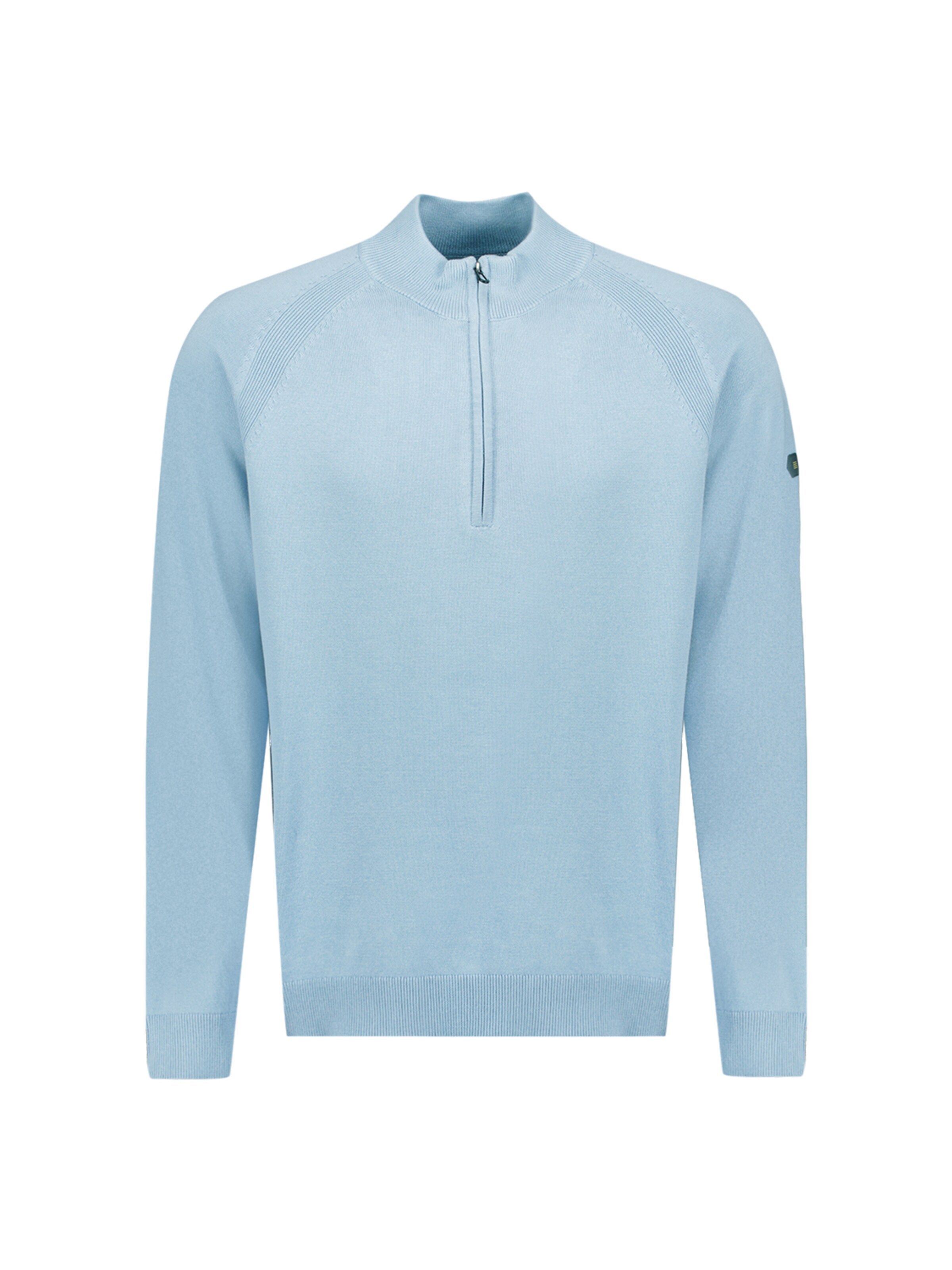 No Excess Sweater in Blue: front