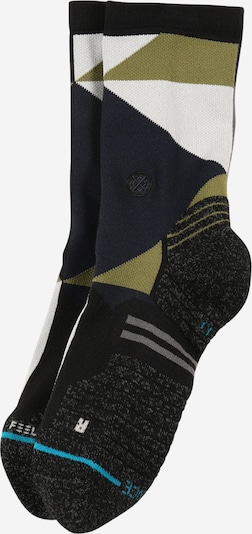 Stance Socken 'RESOLUTE' in khaki / schwarz / weiß, Produktansicht