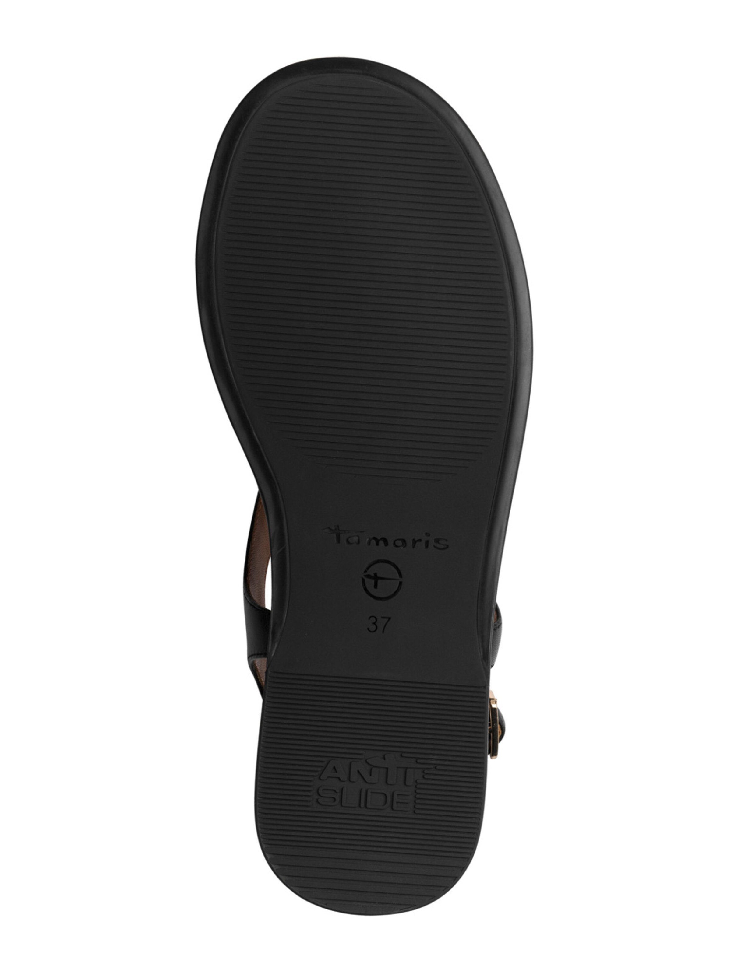 Tamaris Teenslipper in Zwart