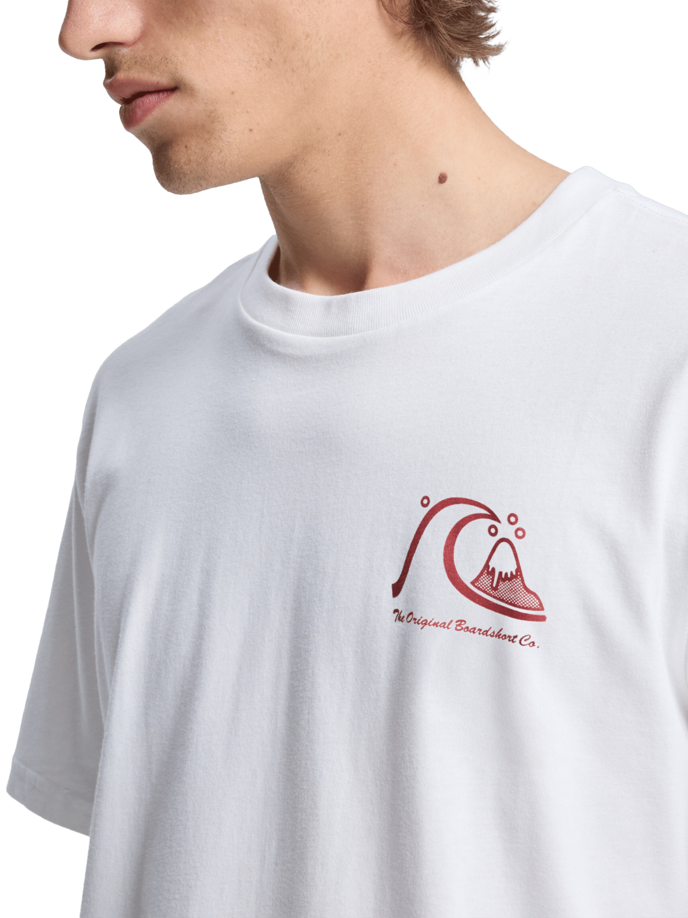 QUIKSILVER T-Shirt 'Evo Original' in Weiß