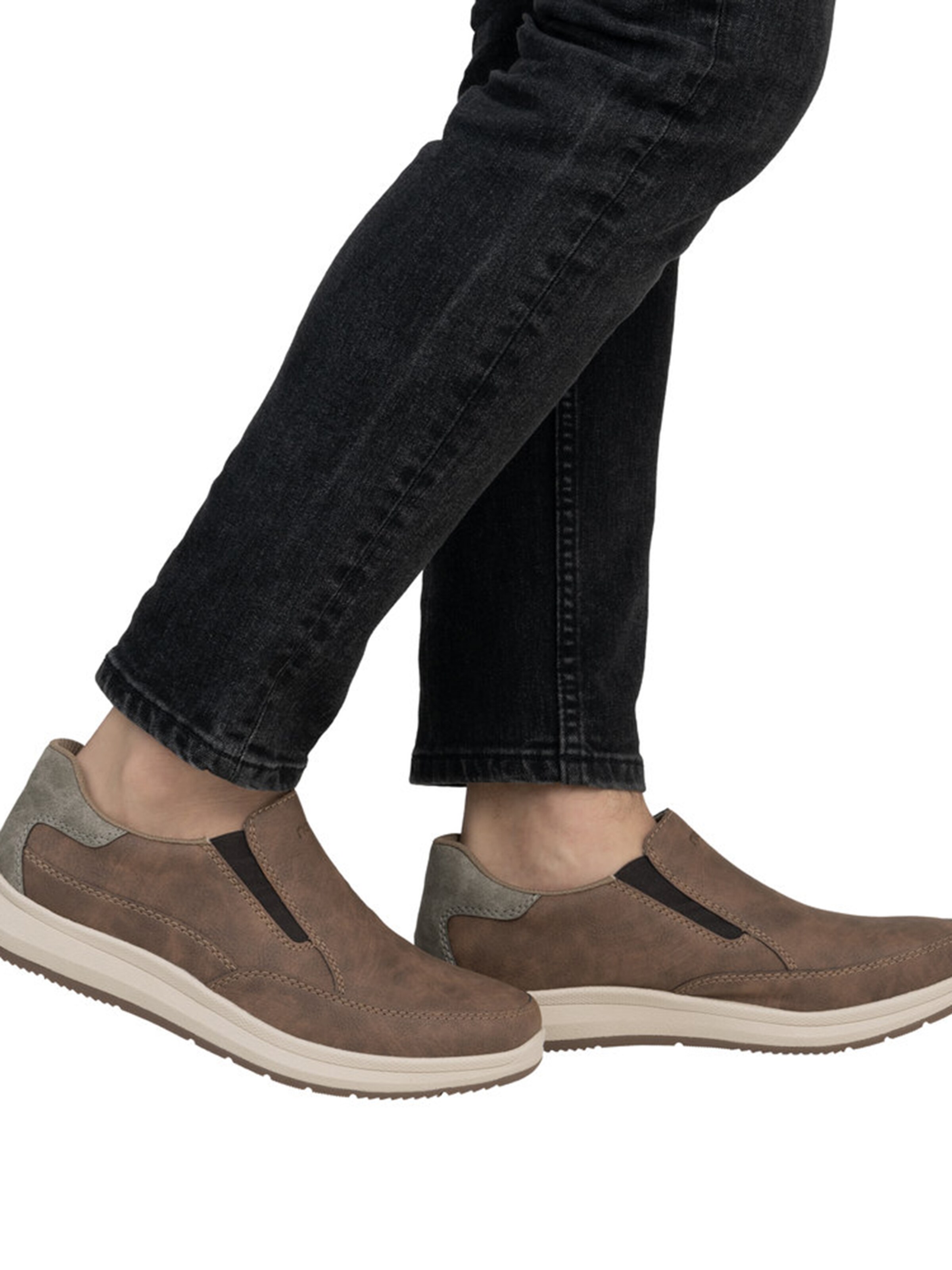 ruda Rieker Loaferai