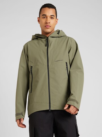 Didriksons Outdoor jacket 'BASIL' in Green: front