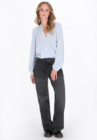 DreiMaster Vintage Blouse in Blue