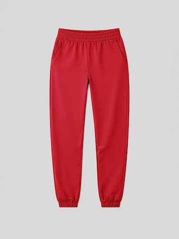 Tommy Life Broek 'Jogginghose' in Rood: voorkant
