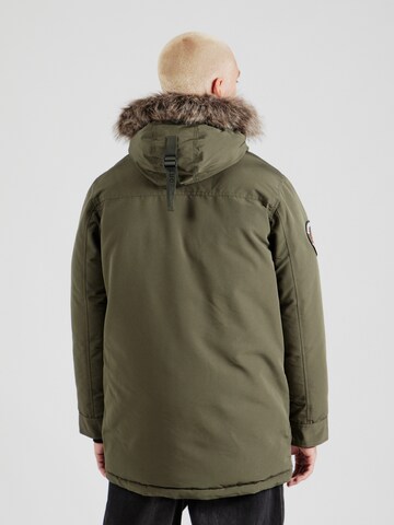 Parka d’hiver 'Everest' Superdry en vert