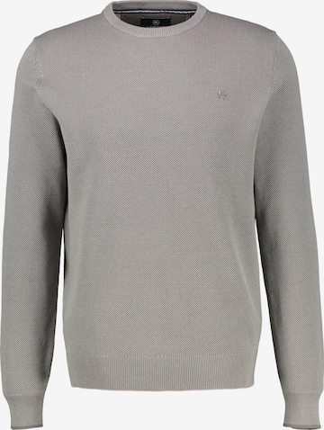 Pull-over 'Basic' LERROS en gris : devant