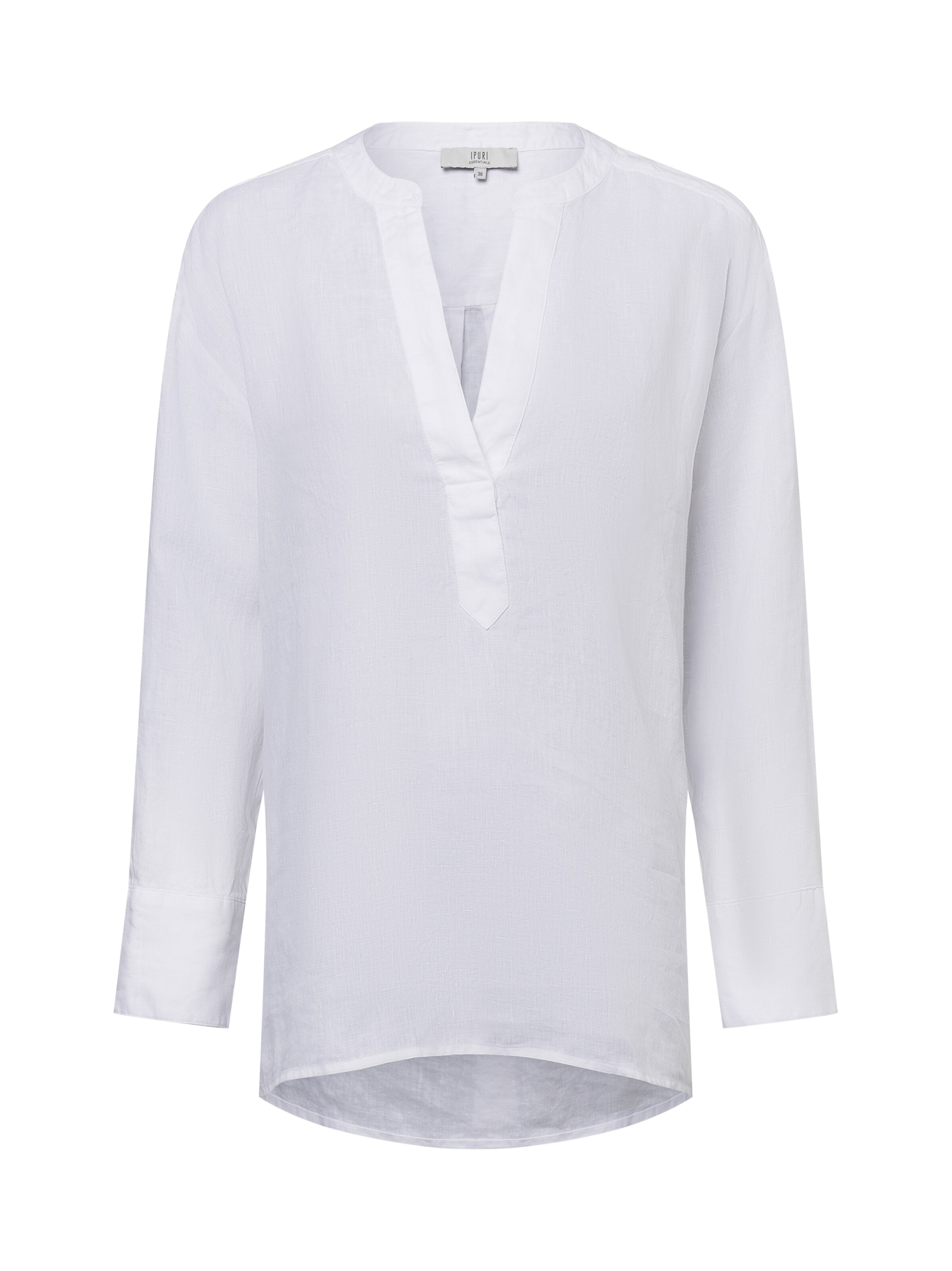 Ipuri Bluse in Weiß: Vorderseite