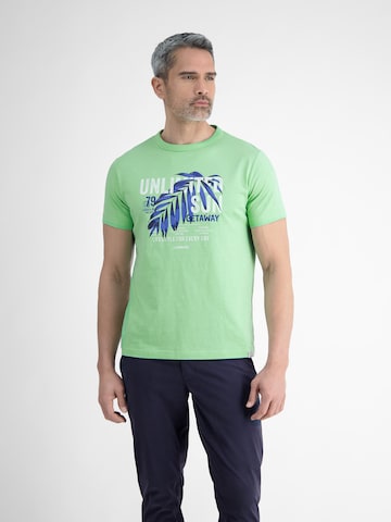 LERROS Shirt in Groen: voorkant
