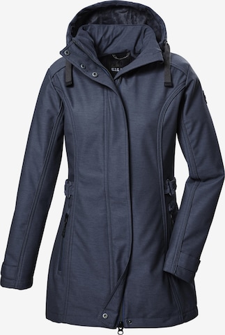 G.I.G.A. DX by killtec Tussenparka 'GW 22' in Blauw: voorkant