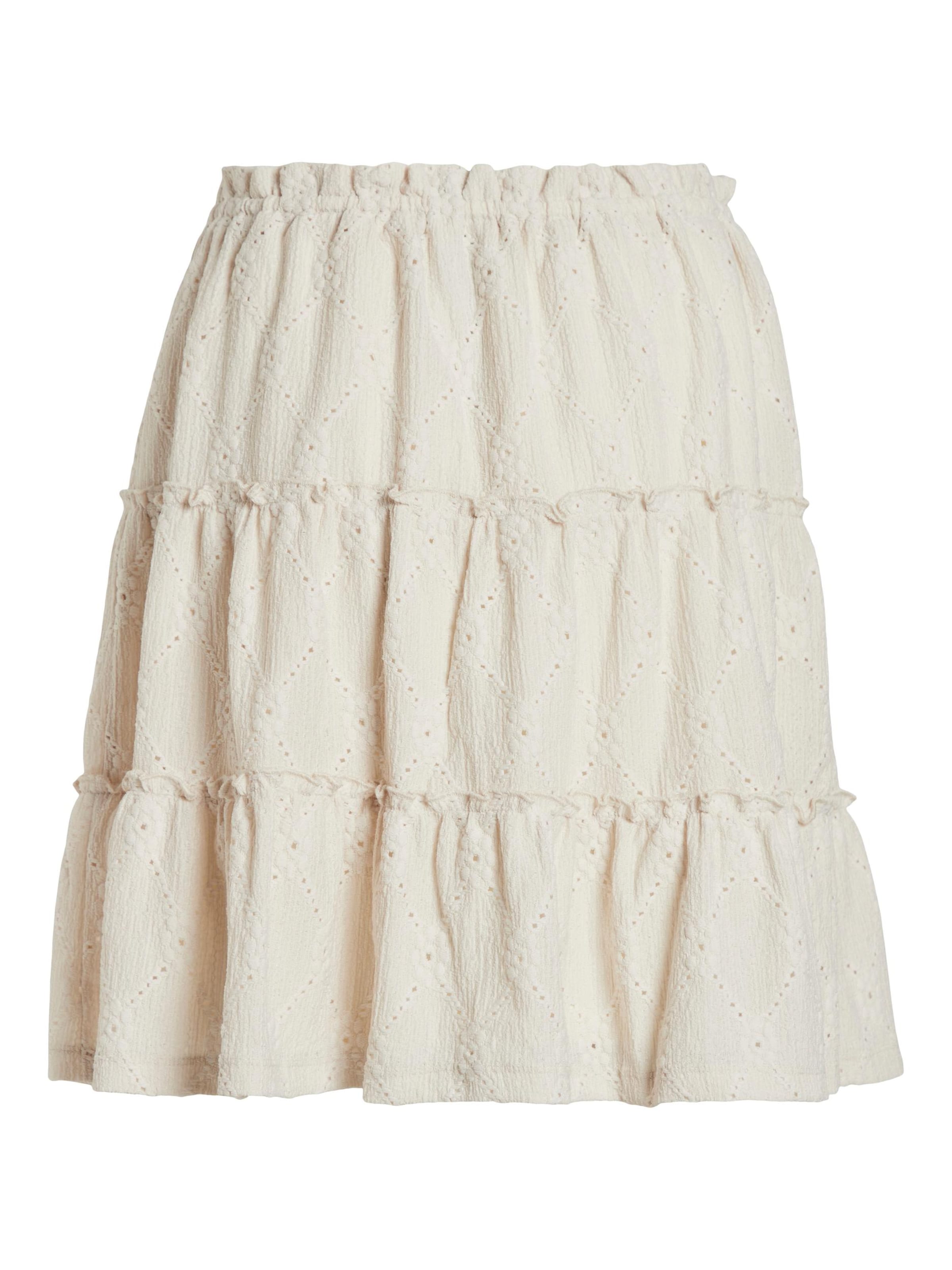 VILA Skirt 'DELLA' in Beige
