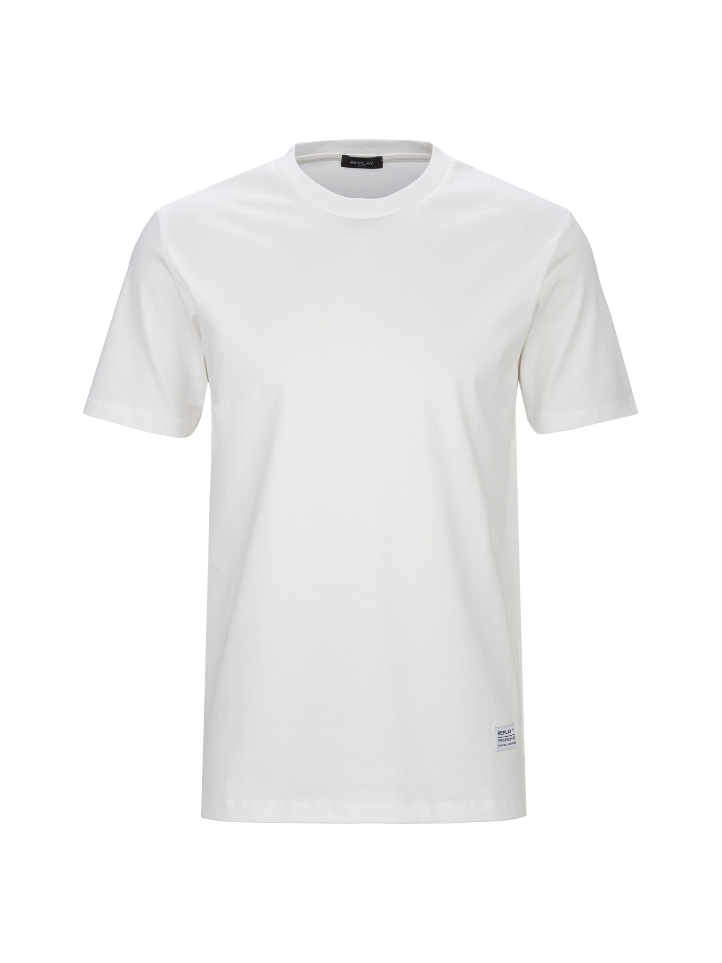 REPLAY T-Shirt 'Not Ordinary People' in XXXL in schwarz / weiß, Produktansicht