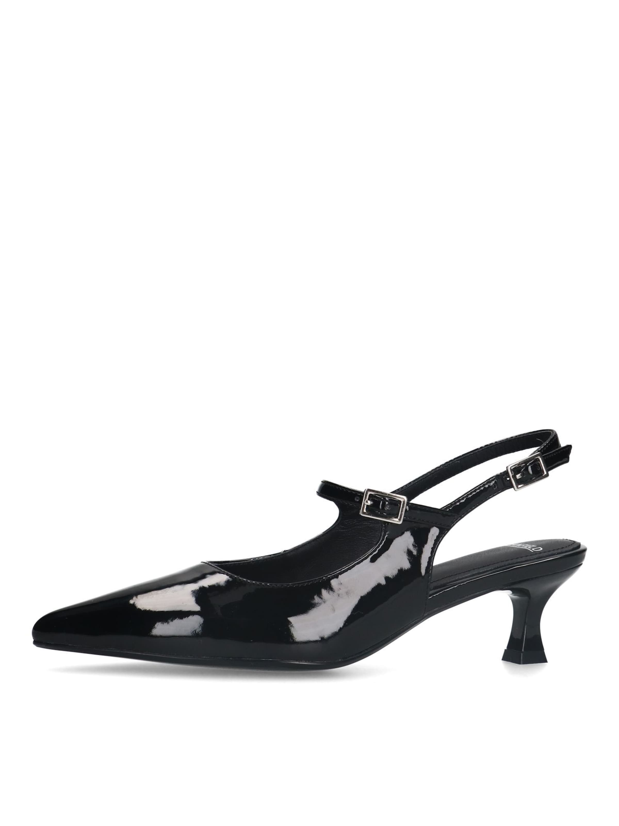MANFIELD Slingpumps in schwarz, Produktansicht