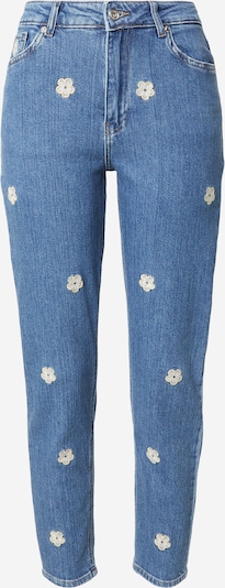 ONLY Farkut 'ONLINC' värissä sininen denim / vaaleankeltainen / valkoinen, Tuotenäkymä