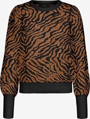 Pullover 'TARI' di VERO MODA in marrone: frontale