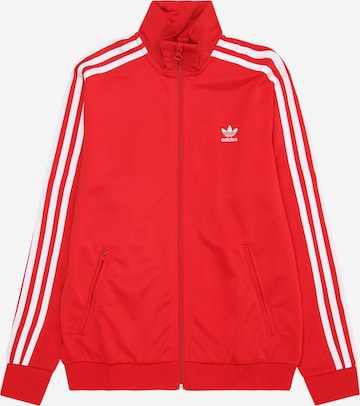 Giacca di felpa 'Adicolor Firebird' di ADIDAS ORIGINALS in rosso: frontale