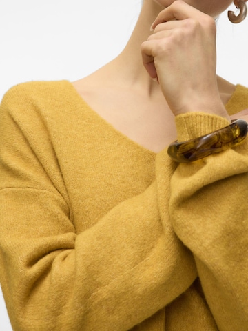 VERO MODA Sweater 'VMBesti' in Yellow