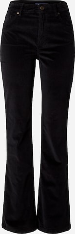 BONOBO - Bootcut Pantalón en negro: frente