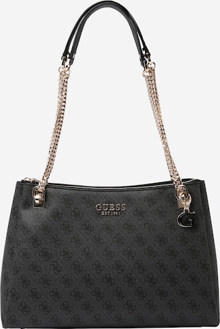 GUESS - Bolso de hombro 'Eliette' en negro: frente