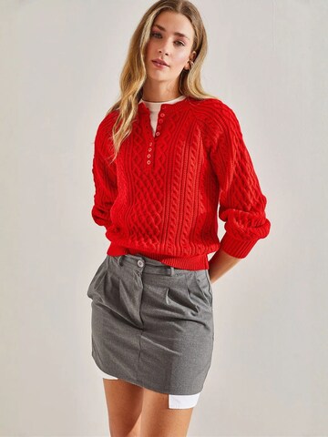 Bianco LucciPulover 'Pullover' - crvena boja