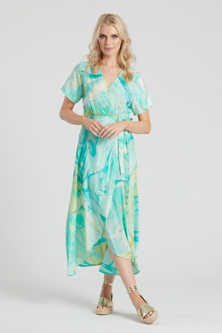 Robe d’été South Beach en vert : devant