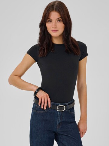 juoda My Essential Wardrobe Marškinėliai: priekis