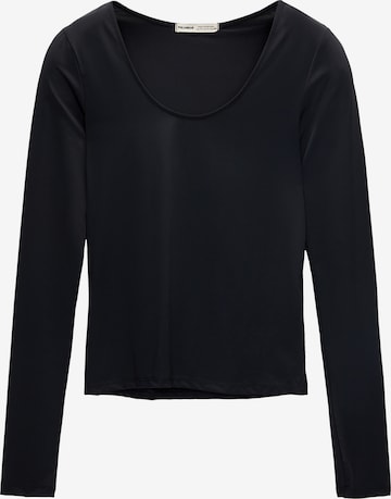 Pull&Bear Shirt in Schwarz: predná strana