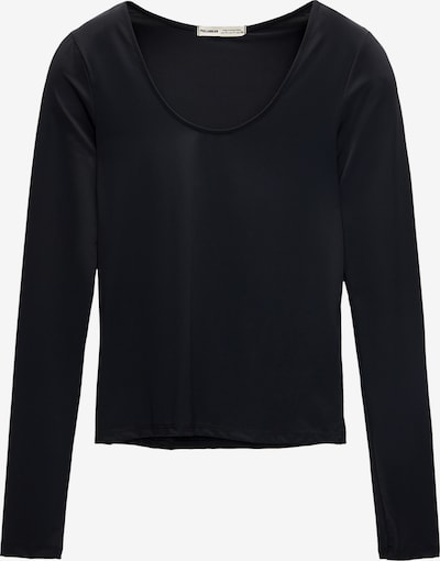 Pull&Bear Shirt in schwarz, Produktansicht