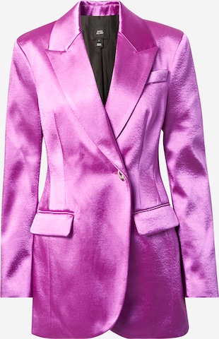 River Island Blazer in Purple: front