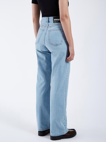 Dr. Denim Regular Jeans 'Echo High Straight' in Blauw