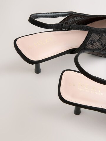 Next - Zapatos destalonado 'Forever Comfort' en negro