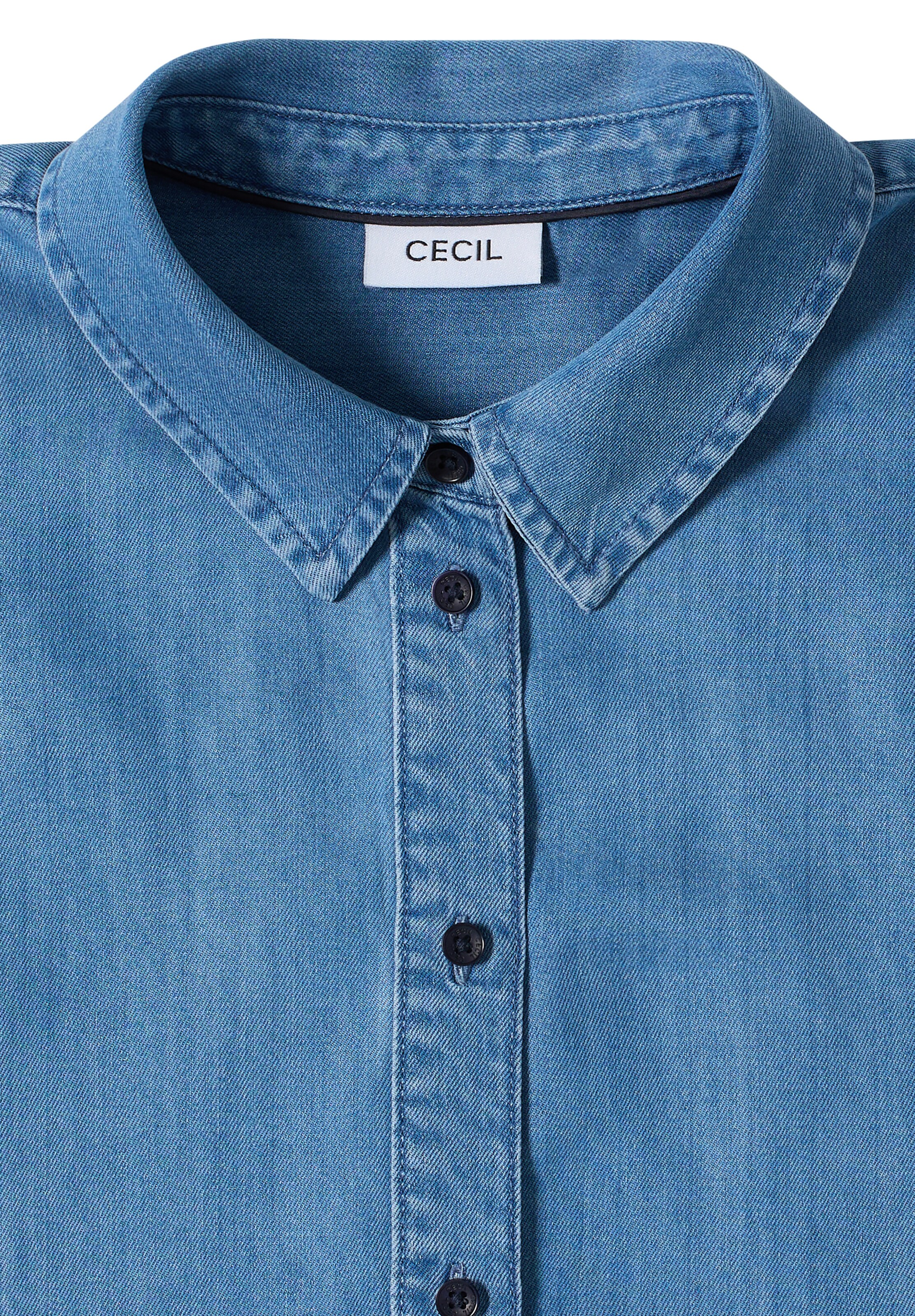 CECIL Bluse in Blau