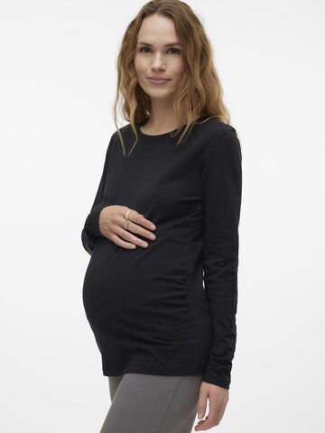 MAMALICIOUS Shirts i sort: forside