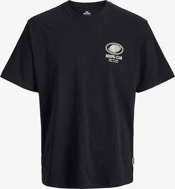 JACK & JONES Paita 'JORTRENDY OBJECTS' värissä musta: etupuoli