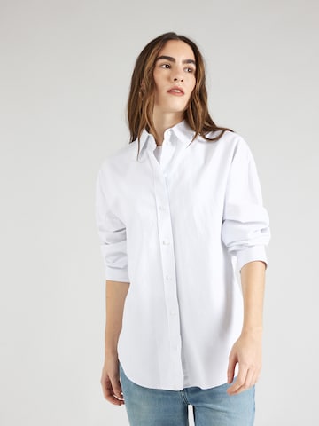 ESPRIT Blouse in Blauw: voorkant