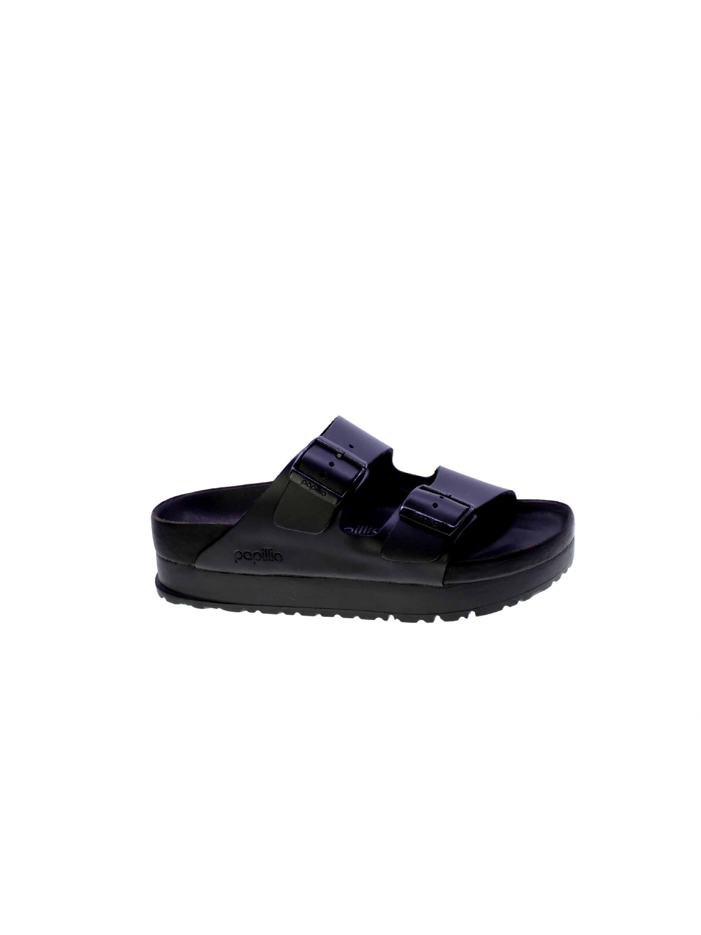 Sandalo di BIRKENSTOCK in nero: frontale