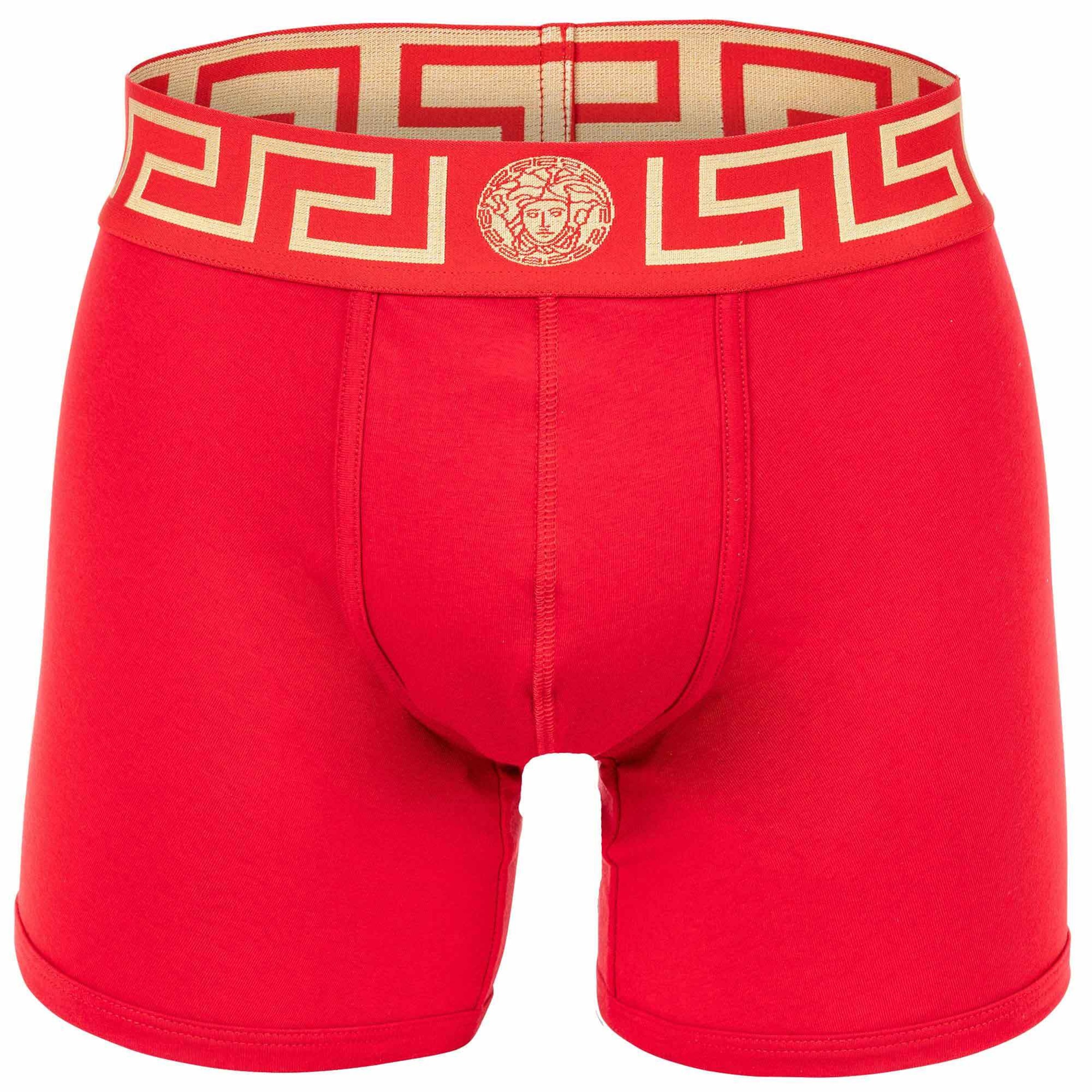 Boxer di VERSACE in rosso: frontale