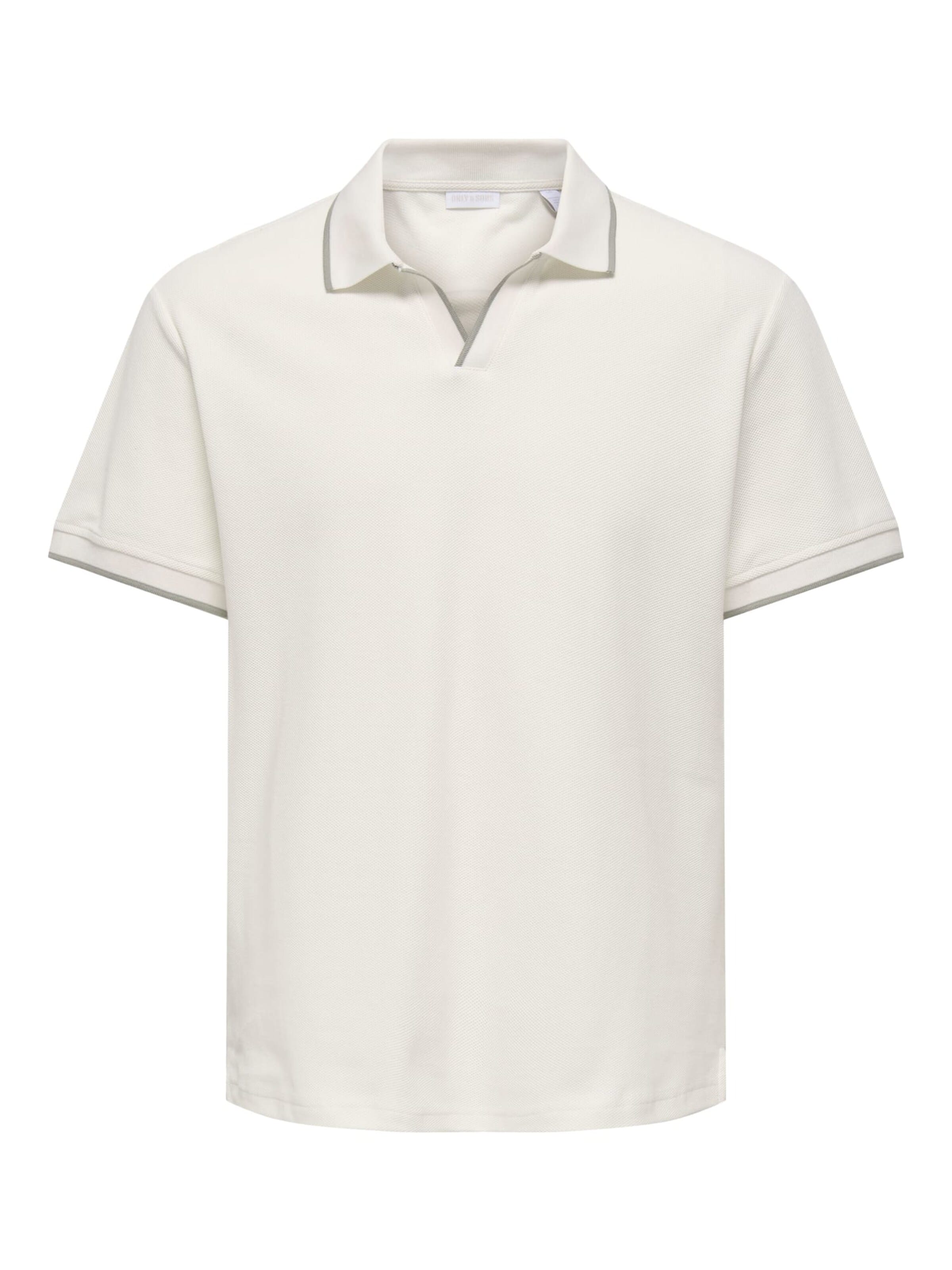 Only & Sons Shirt 'Aston' in Beige: voorkant