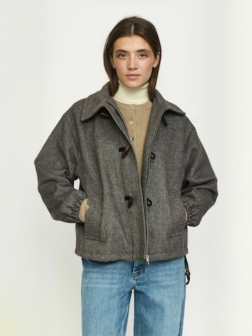 Veste mi-saison ' SRBlake ' Soft Rebels en noir : devant