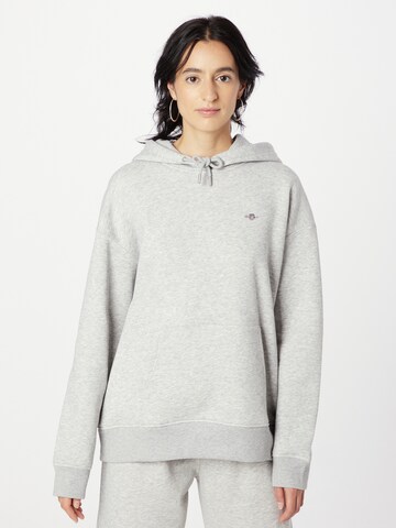 GANT Sweatshirt in Grau: Vorderseite