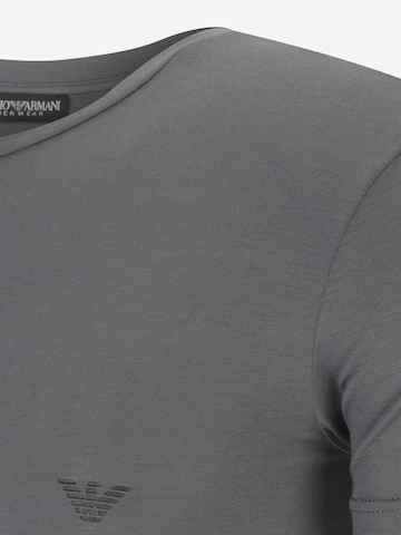 Emporio Armani - Camisa em cinzento