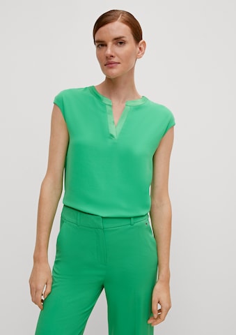 COMMA Blouse in Green: front