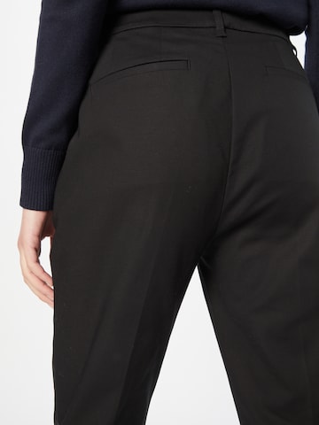 Coupe slim Pantalon à plis 'LAKYTHIA' Lauren Ralph Lauren en noir