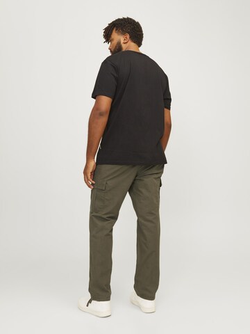 Loosefit Pantaloni cargo 'JPSTKANE JJBARKLEY' di Jack & Jones Plus in verde