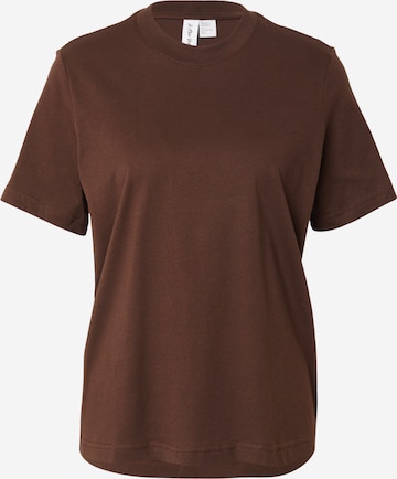 & Other Stories Shirt in Bruin: voorkant