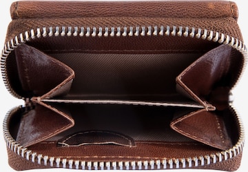 JUST Wallet 'RFID-Schutz' in Brown: front