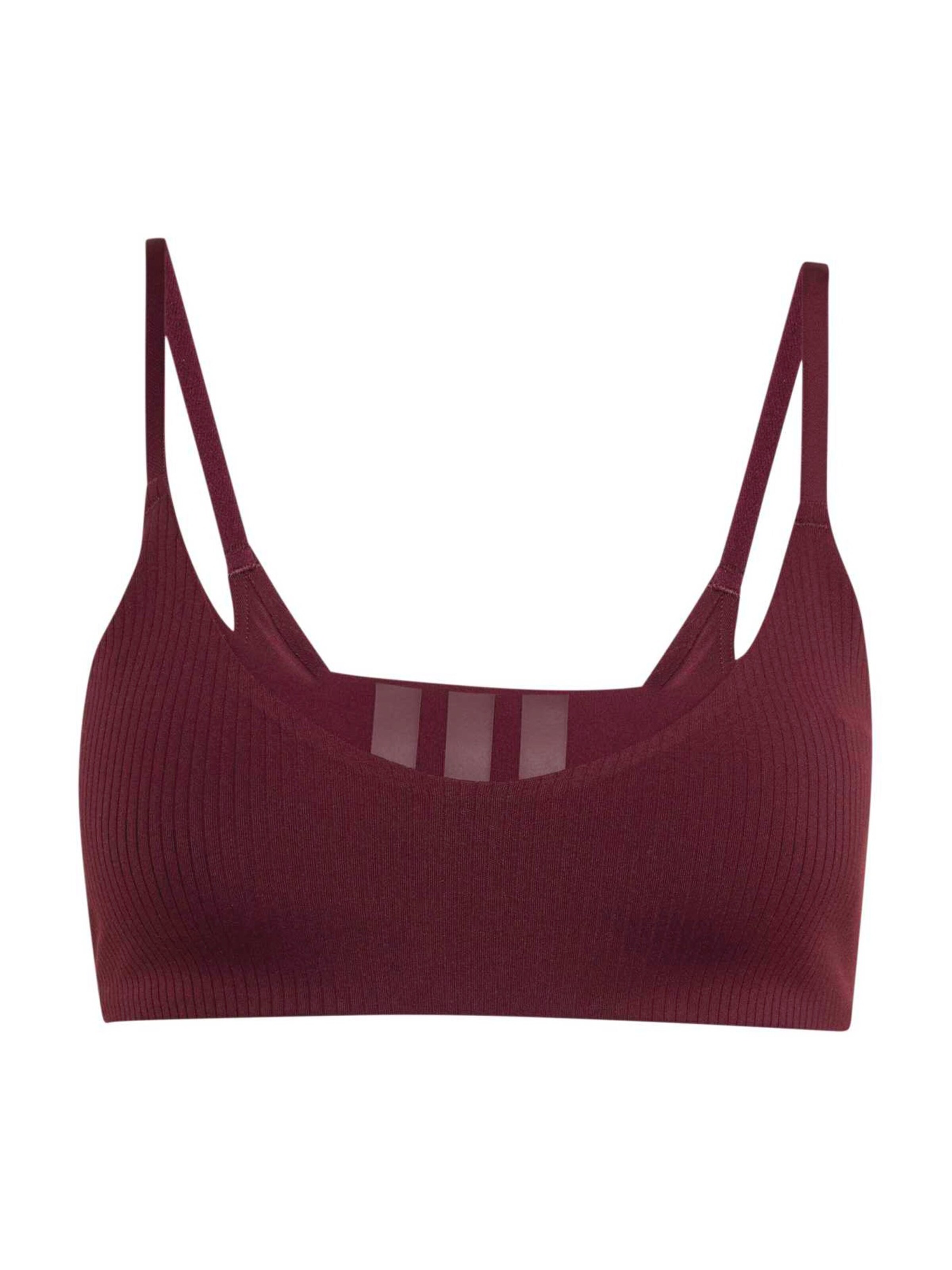 Reggiseno sportivo 'All Me' di ADIDAS PERFORMANCE in rosso: frontale