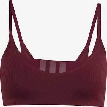 Reggiseno sportivo 'All Me' di ADIDAS PERFORMANCE in rosso: frontale